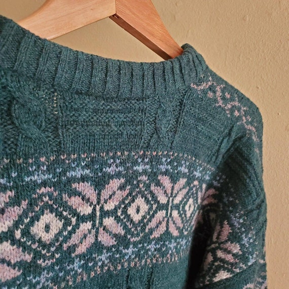 Vintage ANTARTEX Wool Fisherman Sweater Scotland … - image 7