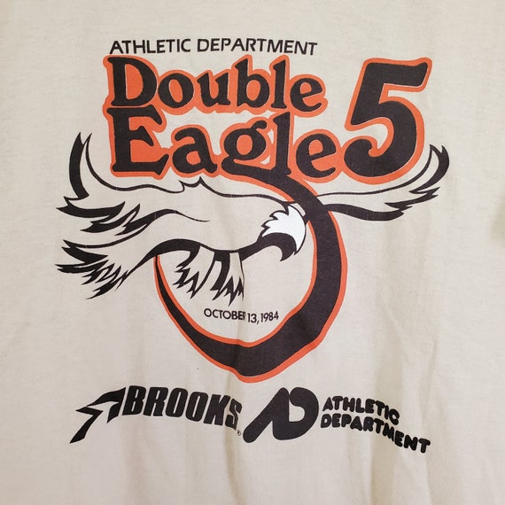 vintage Brooks T-Shirt Running Sports Double Eagl… - image 2