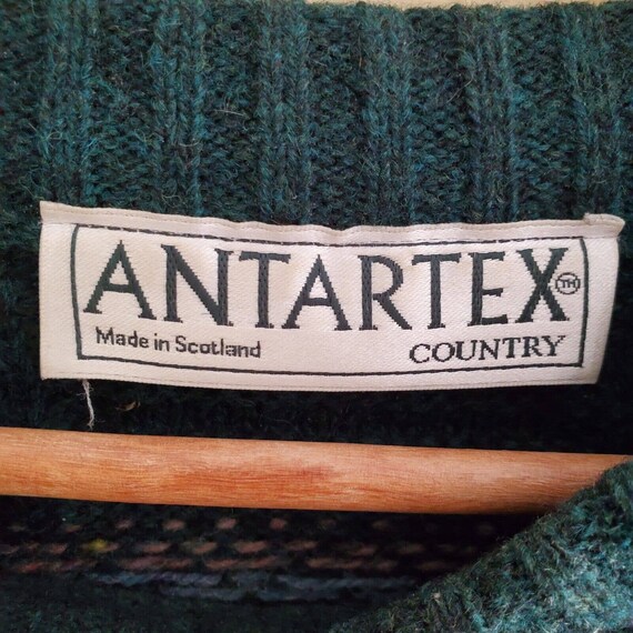 Vintage ANTARTEX Wool Fisherman Sweater Scotland … - image 4