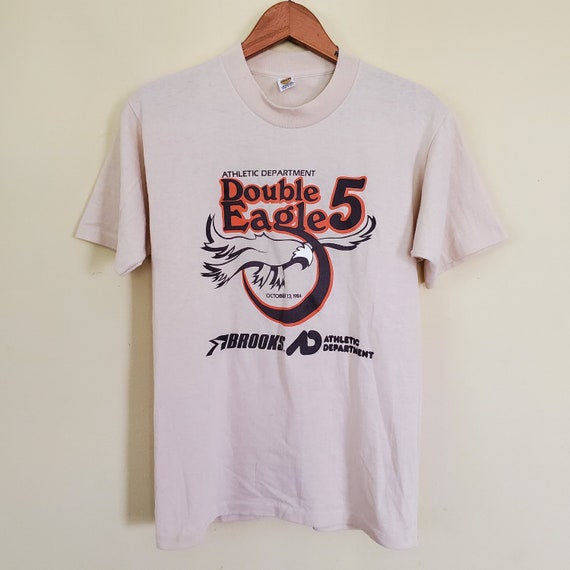 vintage Brooks T-Shirt Running Sports Double Eagl… - image 1