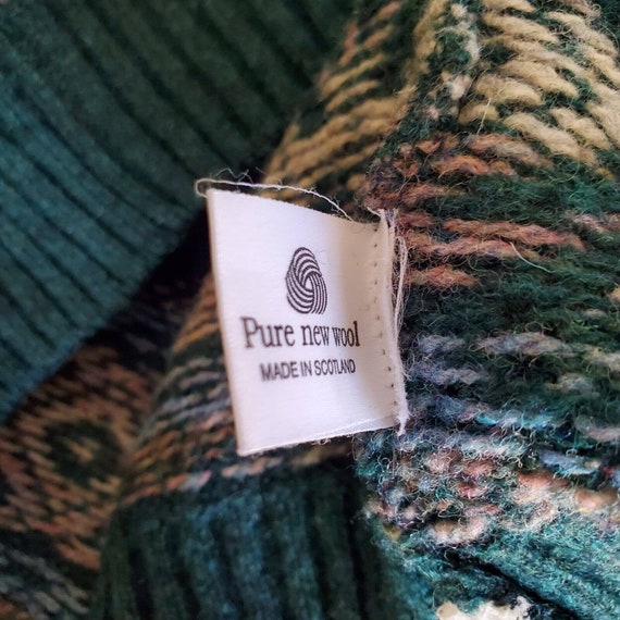 Vintage ANTARTEX Wool Fisherman Sweater Scotland … - image 8