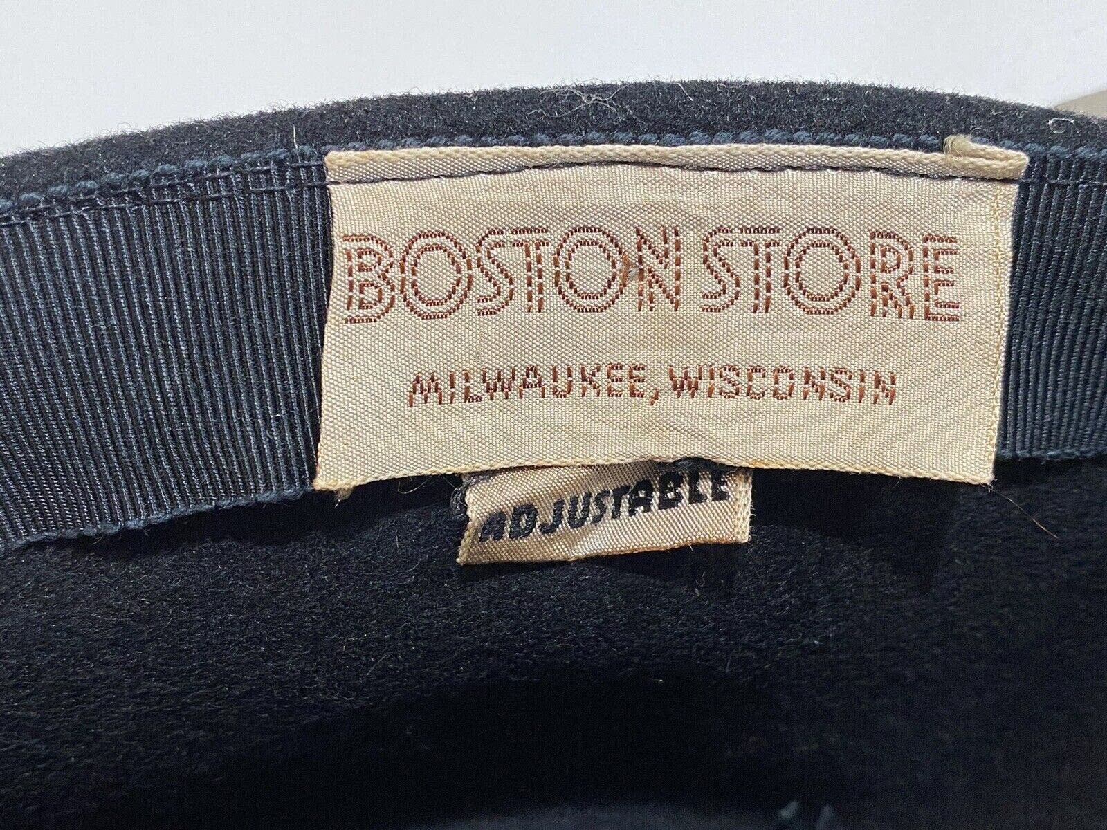 Boston Store Milwaukee Elegant Hats Womens Black With Flower  display picture 1