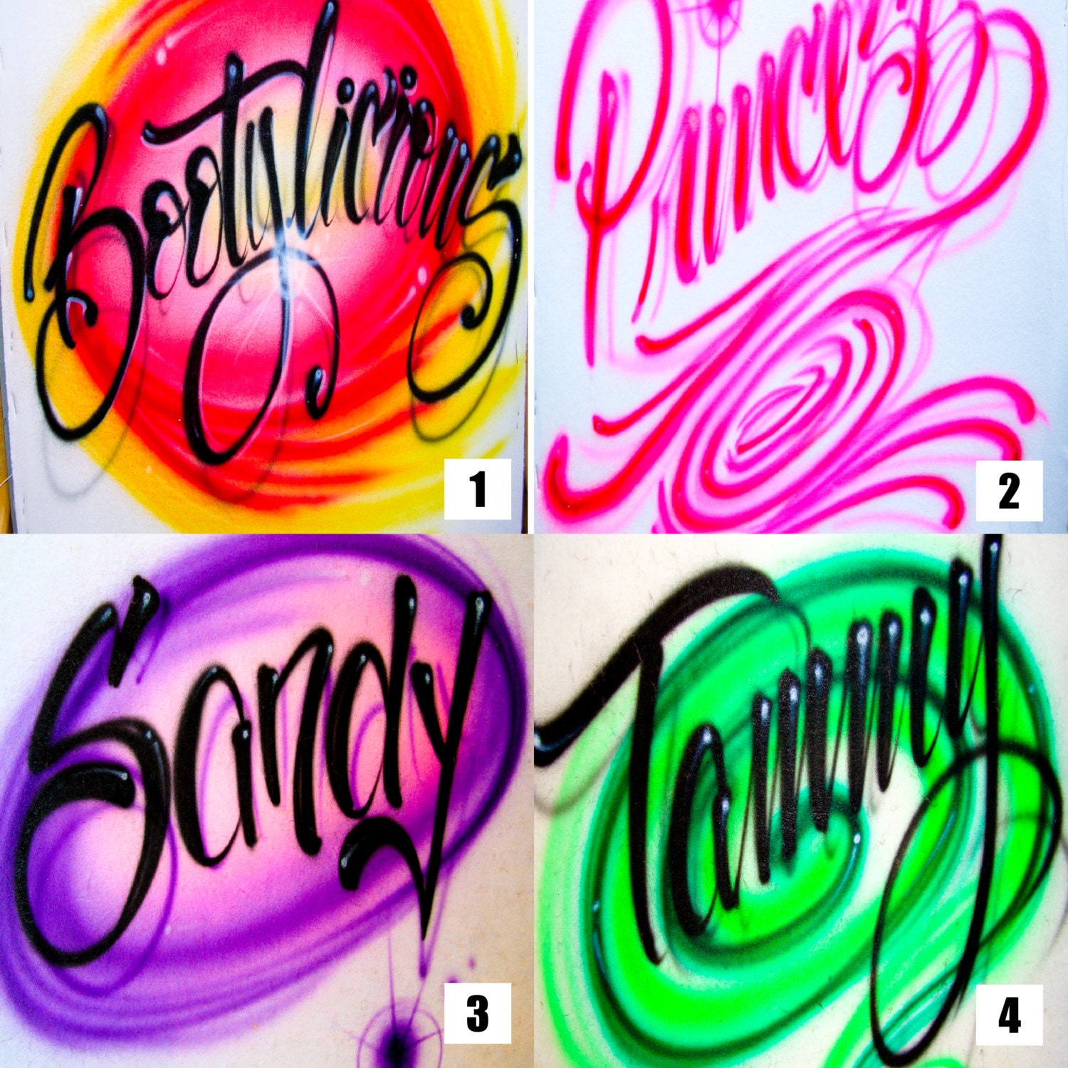 Custom Airbrush Tshirts Etsy