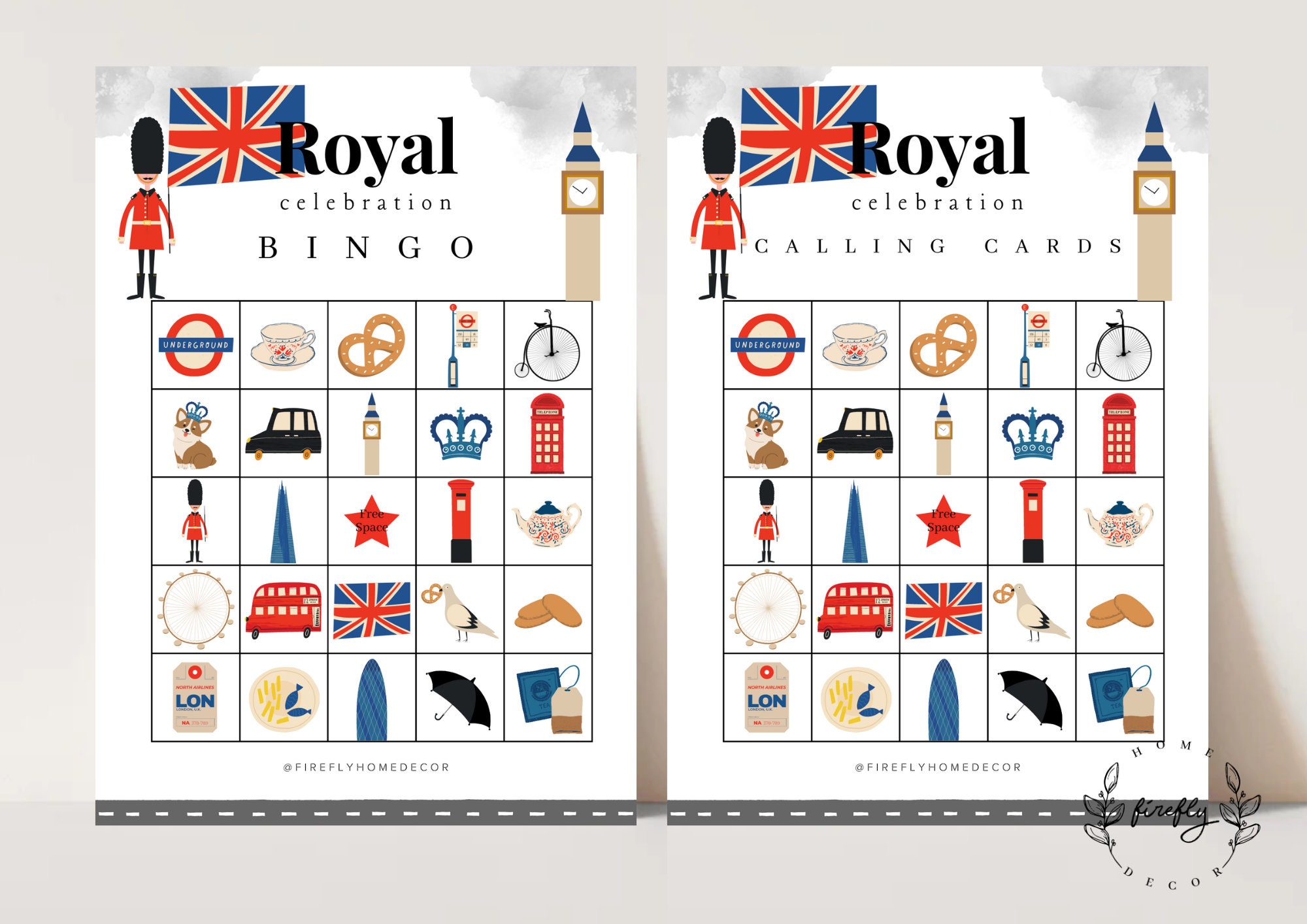 London Bingo / Scavenger Hunt Checklist Game Boys Party Birthday ...