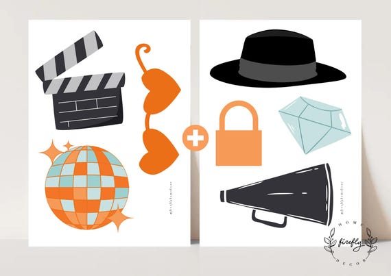 Friendship Bracelet Centerpieces Birthday Girl Photo Prop Birthday Era Table Party Decorations - Printable Digital Art INSTANT DOWNLOAD