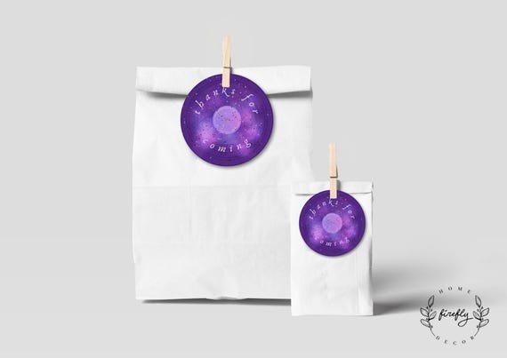 K-Pop Favor Tags Birthday Girl Favors Thank You Tags Birthday Kpop Hunters Party Decorations - Printable Digital Art INSTANT DOWNLOAD