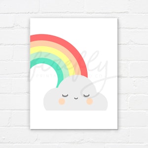 George & Co. Rainbow Cloud Wall Decor