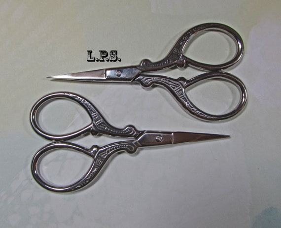 Cross Stitch Scissors, Embroidery Scissors, Needlepoint Scissors, European  Style Scirrors, Vintage Style Scissors 