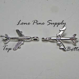 12 Old Style Airplane Charms. Airplane Charms, Art Deco Charms,