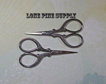 Cross Stitch Scissors, Embroidery Scissors, Needlepoint Scissors, European Style Scirrors, Vintage Style Scissors