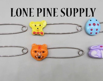 Colored diaper pins deals