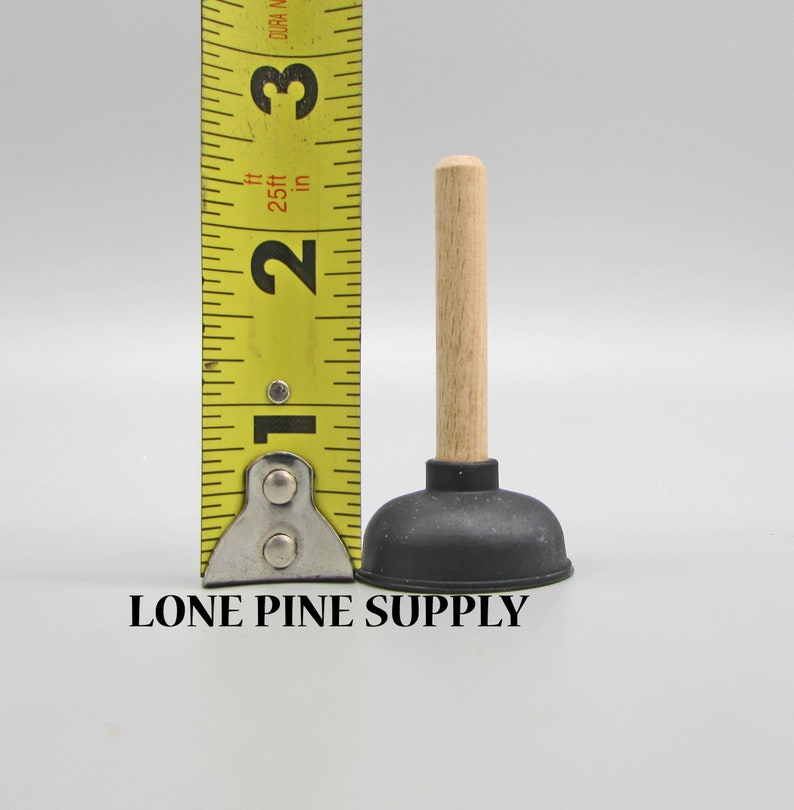 Cute Little Plungers. Mini Plungers. Black Mini Plungers. Etsy