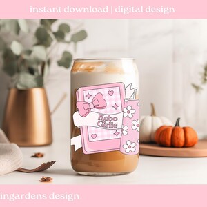 Kindle Girlie PNG, Kobo Girlie Bookish PNG, Booktok Original, Digital Download Art for T-shirt, Sticker, Mug and More image 7
