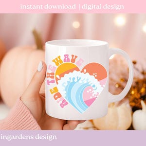 Surfen Sie die Welle SVG PNG, Sommer Design PNG, Sommer PNG svgdesign für T-shirt, Aufkleber und mehr Bild 8