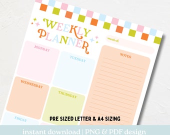 Weekly To Do PNG PDF, Letter Size To Do List, A4 Sizing, Trendy To Do lists pdf png, Printable Note To Do List, Digital Download