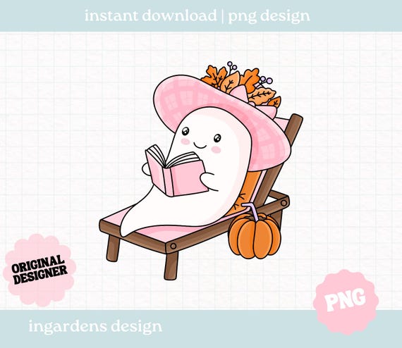 Ghost Summerween PNG, Ghost Summer PNG, Halloween Design png, Digital download design for t-shirt, stickers and more