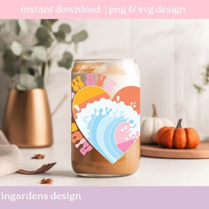 Surfen Sie die Welle SVG PNG, Sommer Design PNG, Sommer PNG svgdesign für T-shirt, Aufkleber und mehr Bild 4
