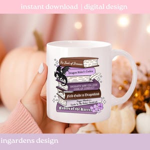 Fourth Wing Book stack PNG, Bookish png, Fourth Wing png, Romantasy Bookish png, Digital Download Art for T-shirt, Sticker, Mug and More image 4