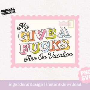 Meine GAFs im Urlaub SVG PNG, Espresso Typografie Trendy SVG Png, digitaler Download für T-Shirts, Aufkleber, Tragetaschen und mehr