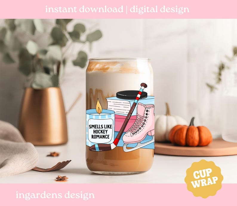 Gerüche wie Hockeyschläger Romanze PNG SVG, Bücherwurm Png svg, digitaler Download Kunst für T-shirt, Aufkleber, Becher und mehr Bild 6