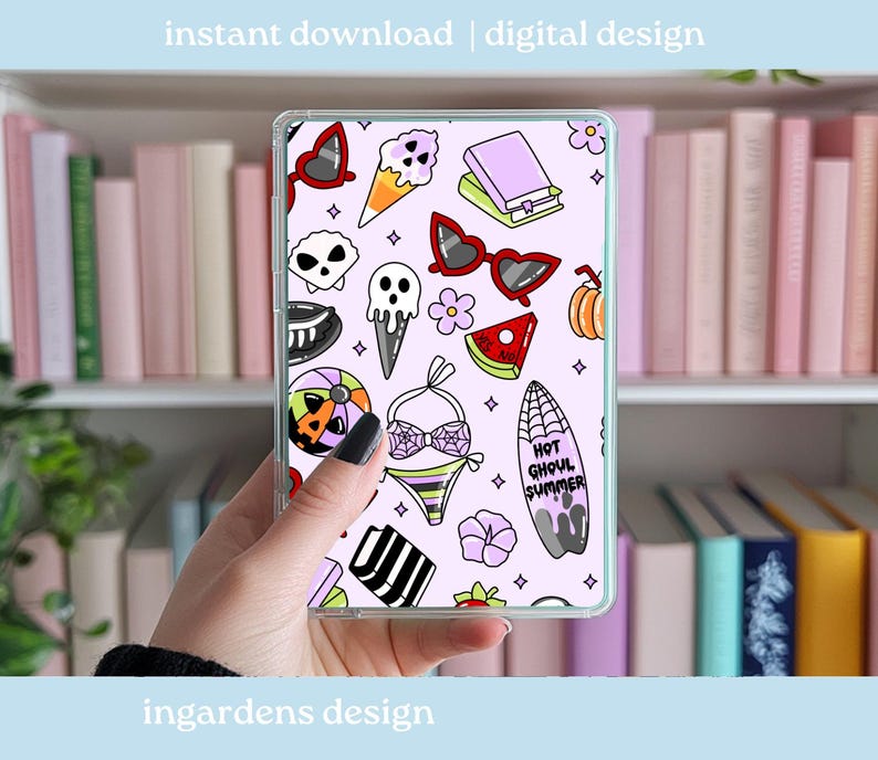 Summerween Pattern PNG, Summer Halloween Seamless Pattern, Seamless ...