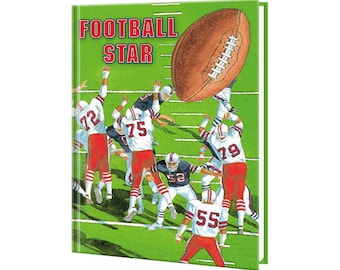 Books for boys | Personalized Children's Books, Football Star