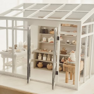 DIY Shop Bundle-Miniature 1:12 Scale DIY Dollhouse Shop Store Kit