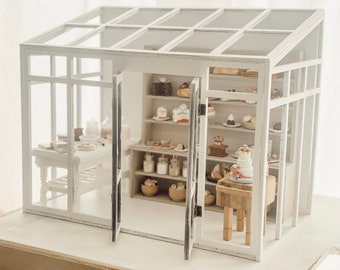 DIY Shop Bundle-Miniature 1:12 Scale DIY Dollhouse Shop Store Kit