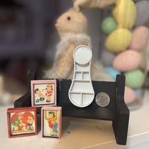 Dollhouse Farmhouse 1:12th Scale Wall Mora Clock