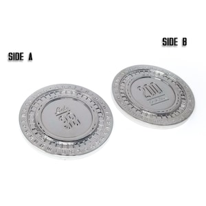Fallout Platinum Poker Chip - Lucky 38
