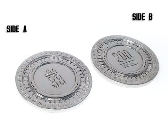 Jeton de poker Fallout Platinum - Lucky 38