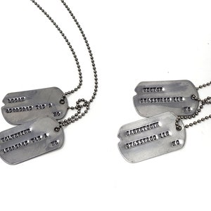 Logan Dog Tags Etsy