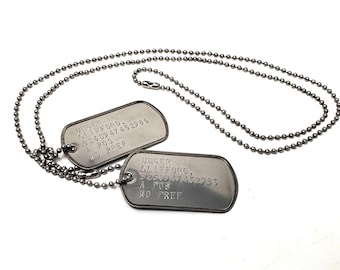 Death Stranding Cliff Unger Military Dog Tags
