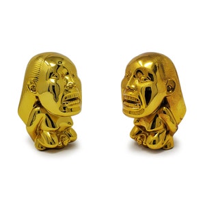 Indiana Jones Small Golden Chachapoyan Fertility Idol - Screen Accurate - 1:2 Scale