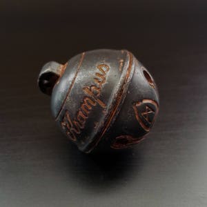 Krampus Bell Cursed Jingle Bell Replica and/or Custom Gift Box Bell Made from Metal image 9