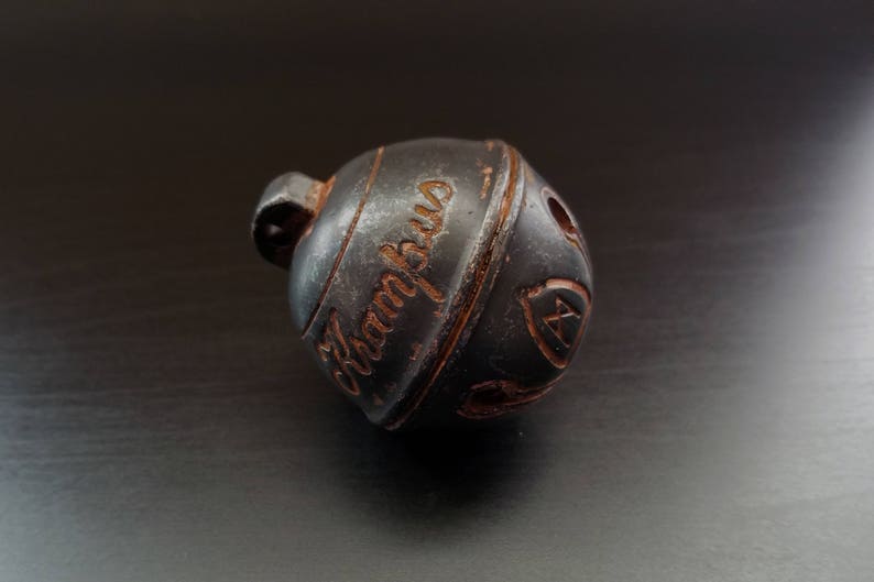 Krampus Bell Cursed Jingle Bell Replica and/or Custom Gift Box Bell Made from Metal image 9