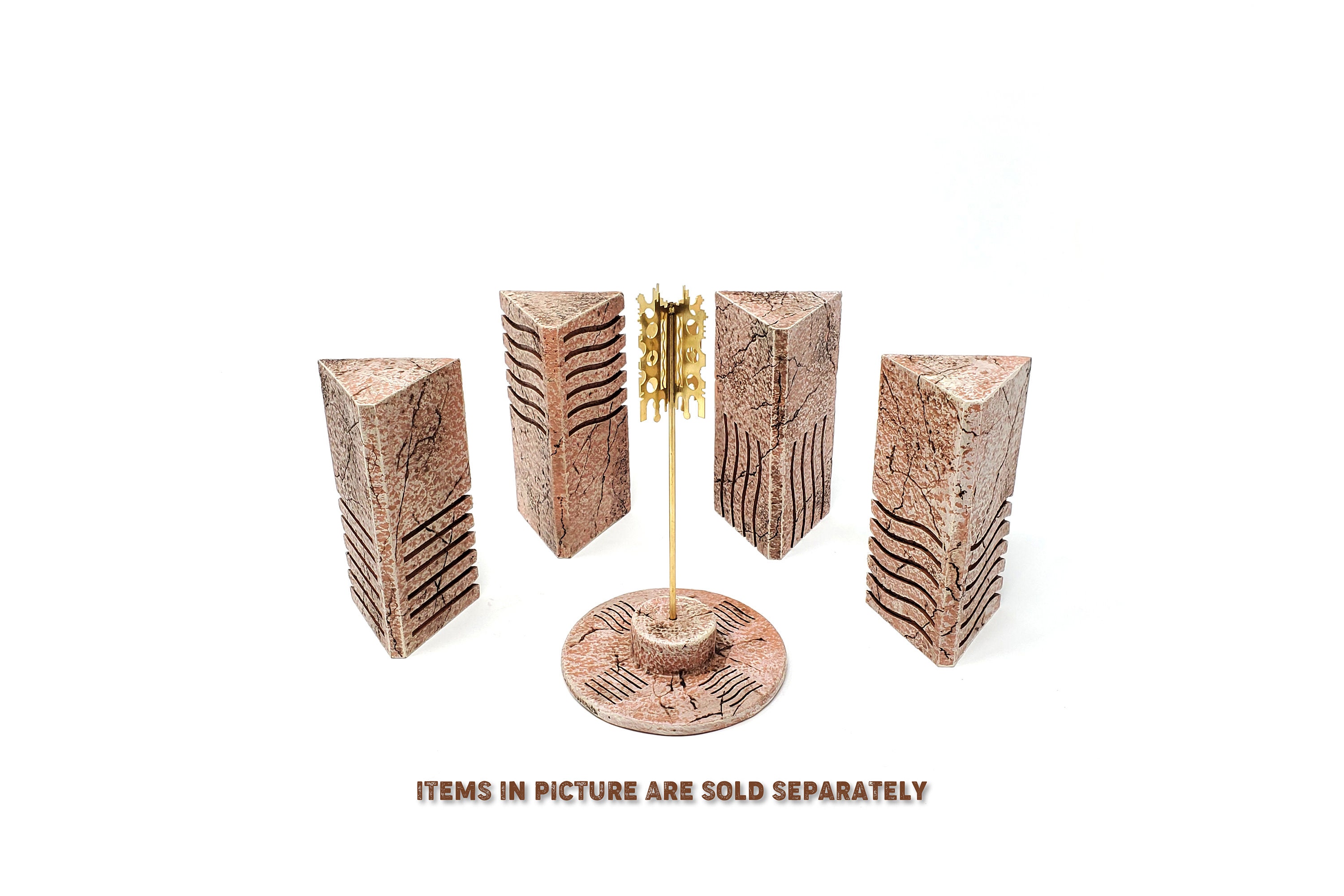 Fifth Element 12 Scale Elemental Stones Sandstone Resin Etsy