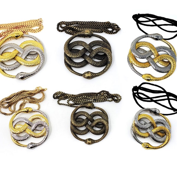 Neverending Story 1 & 2 Auryn Pendant, Medallion, Necklace Prop Replica - Made from Metal!