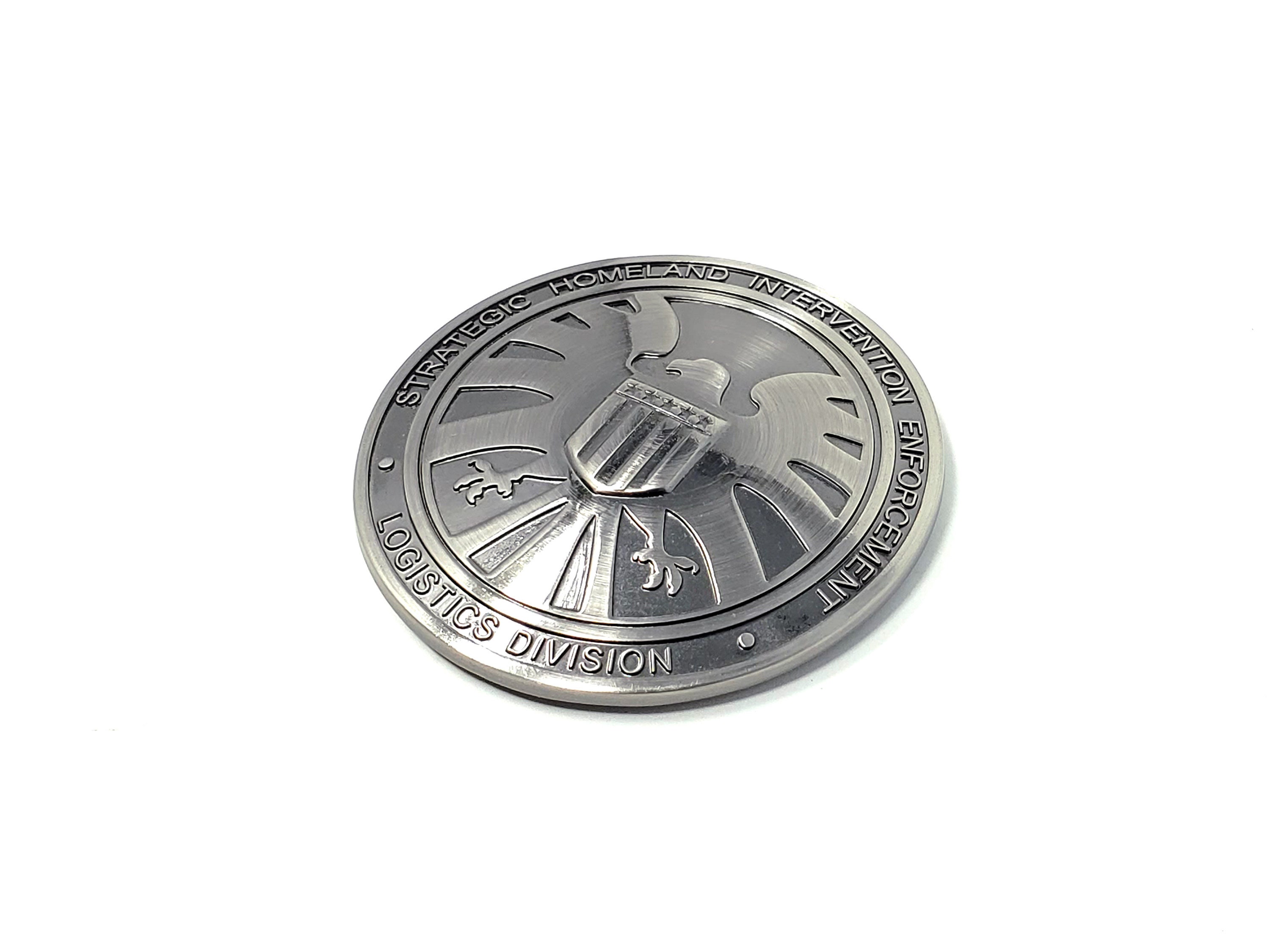 Agents of Shield Badge - Made From Metal! - Etsy