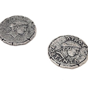 Monedas de la suerte y desafortunadas de la Diosa Fortuna de Sobrenatural - ¡Hechas con Metal!