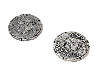 Pièces porte-bonheur et malchance de la déesse Fortuna de Supernatural - en métal !