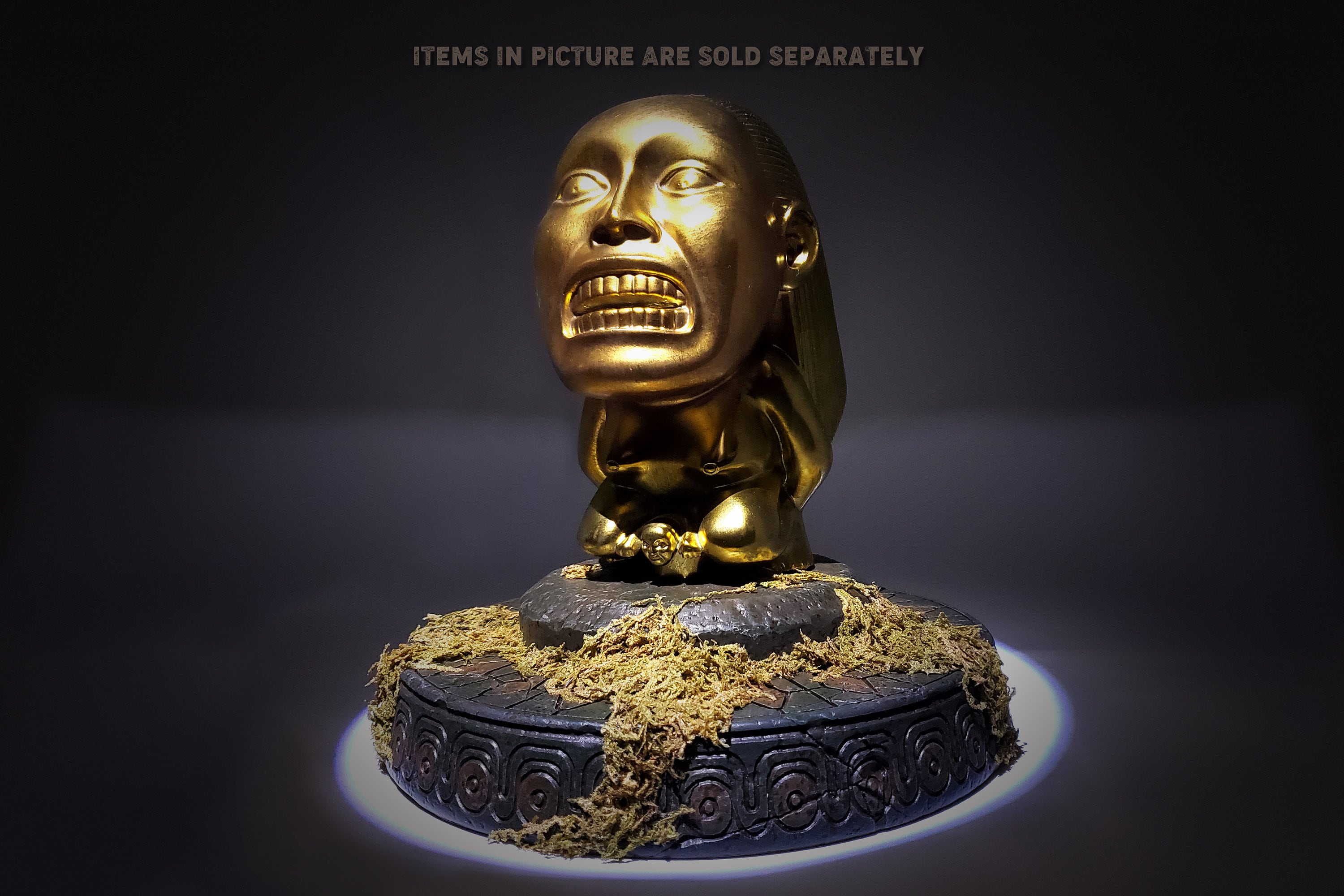 インディー•ジョーンズの置物 インディ・ジョーンズのフルサイズ（1:1スケール）ゴールド