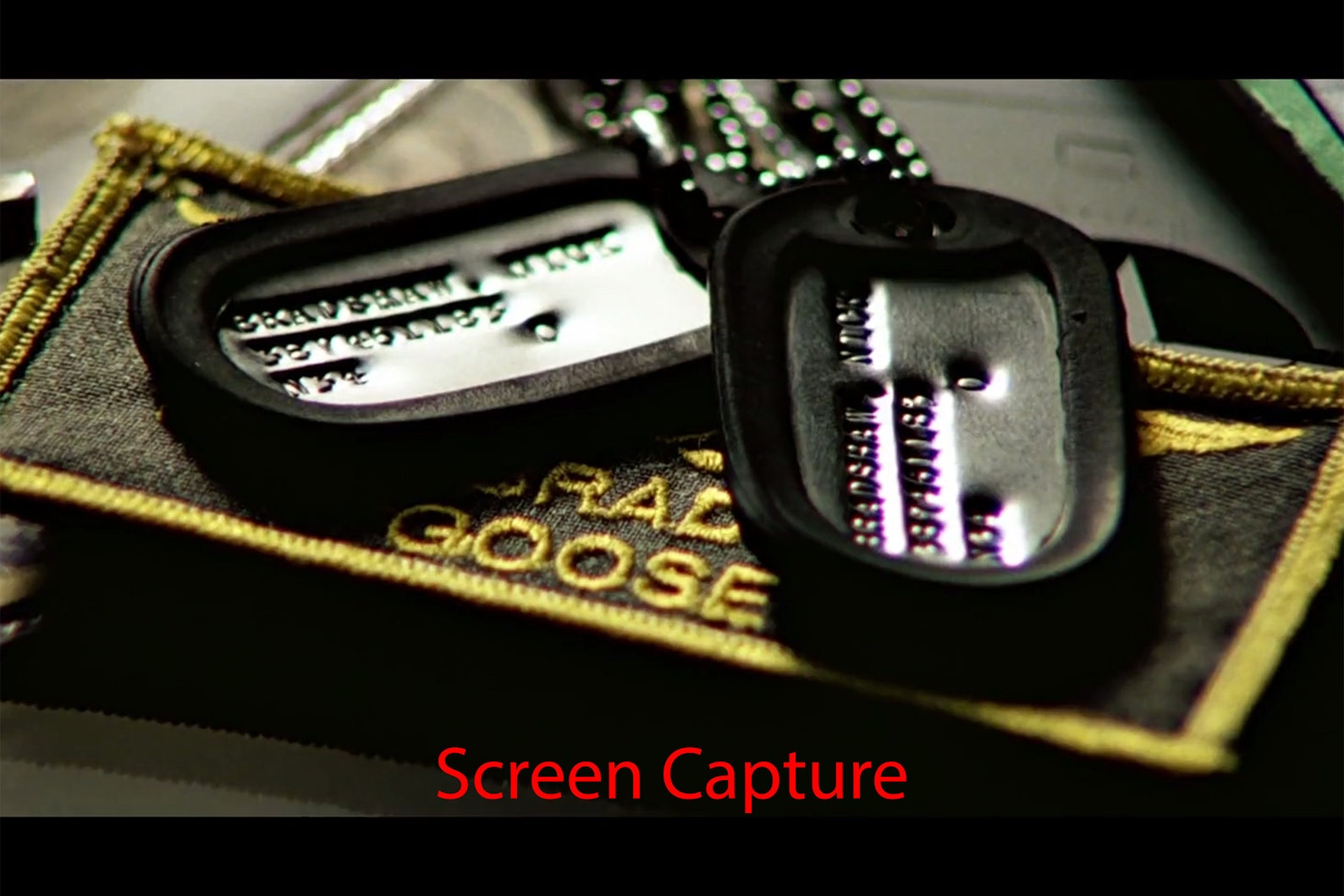 Top Gun Military Dog Tags Screen Accurate Etsy