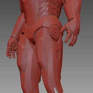 Iron Man Mk VII Suit 3D Model Screen Accurate image 7