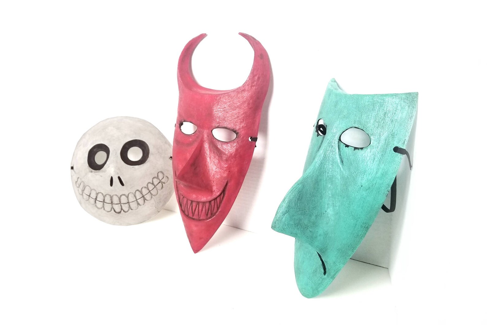 Lock Shock & Barrel Masks Nightmare Before Christmas Etsy