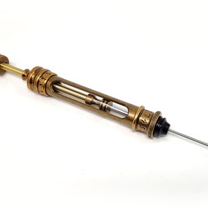 Van Helsing Werewolf Antiserum Syringe Prop Replica - Made from Metal!