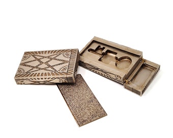 Men of Letters Puzzle Box for Bunker Key from Supernatural