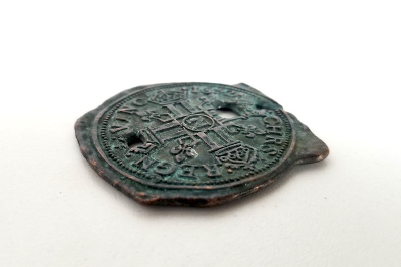 Spanish Doubloon Prop Replica Metal Coin image 2