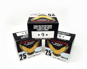 Shotgun Shell Boxes - Sam & Dean Winchester's Brand of Choice from Supernatural - Set of Three!