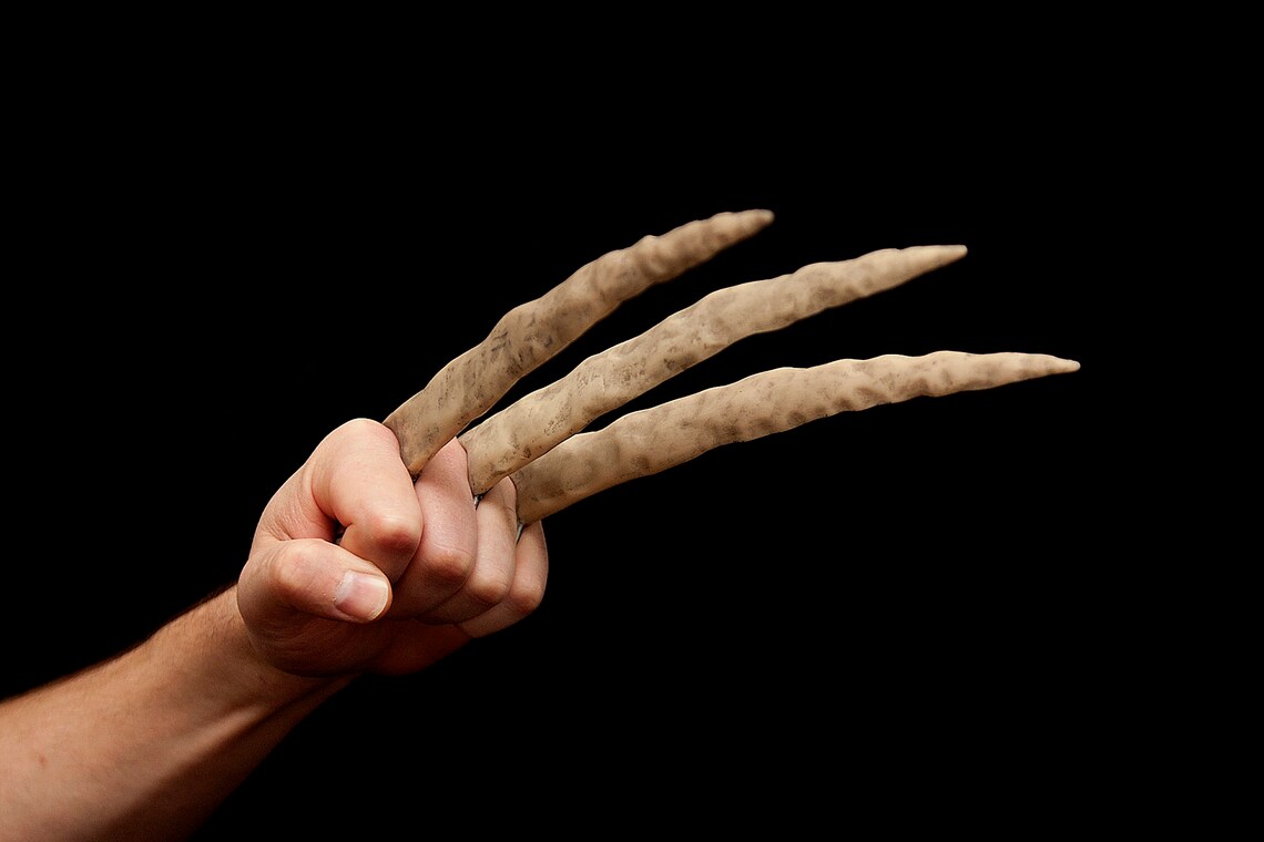 Wolverine Bone Claws Hand Sculpted and Distressed | Etsy